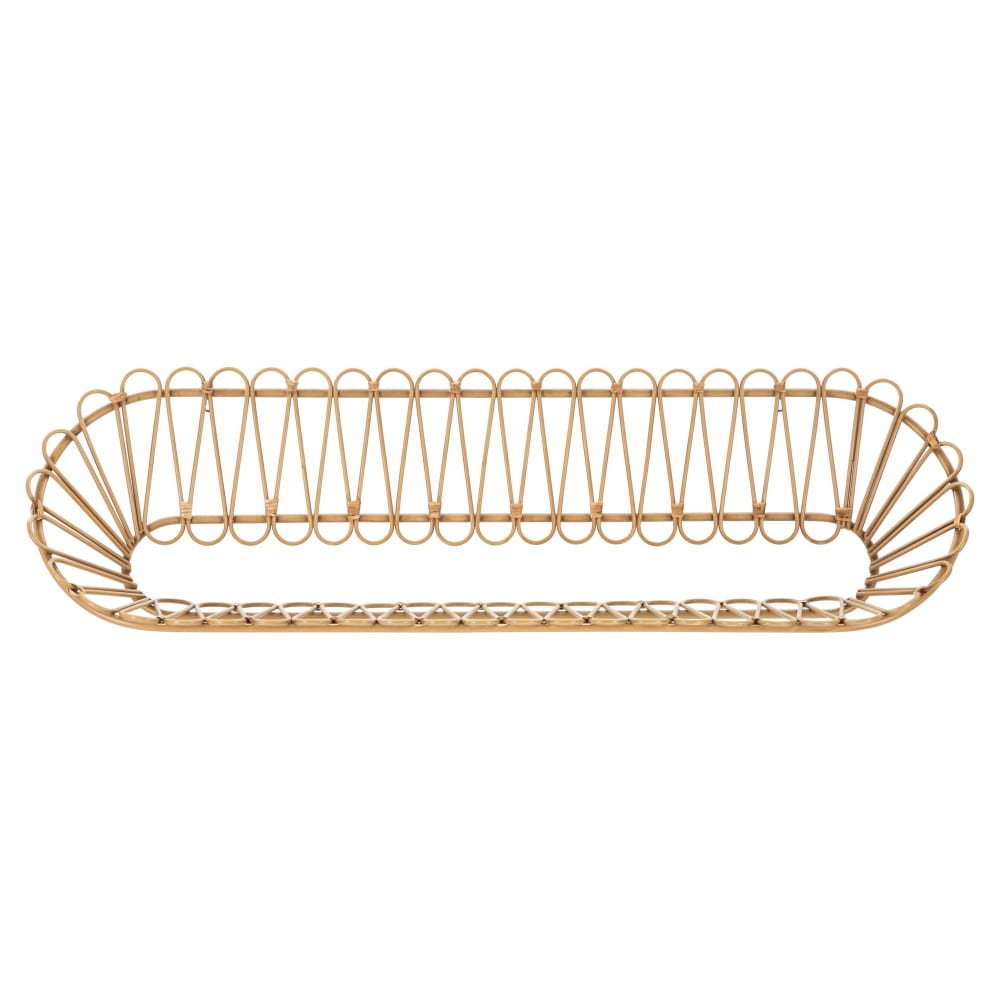 Étagère murale en métal marron 162x28x43,5 cm