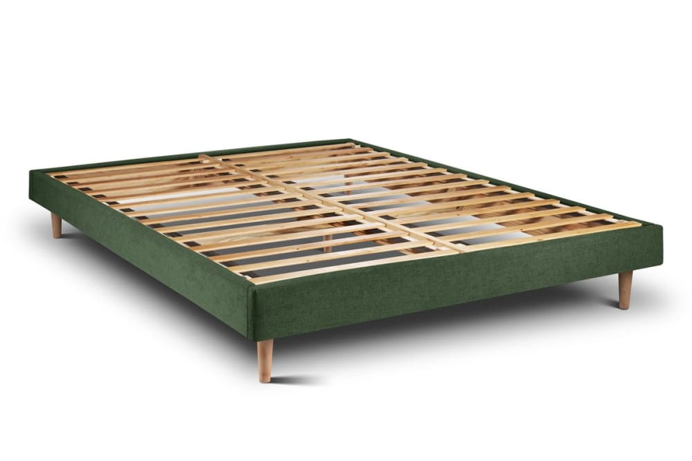 Sommier kit tissu  vert - kaki