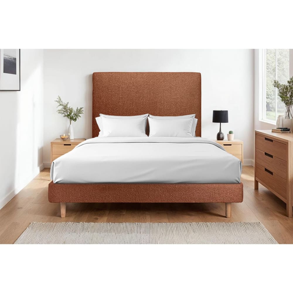 Sommier kit bouclette terracotta 180x200 - Maisons du Monde