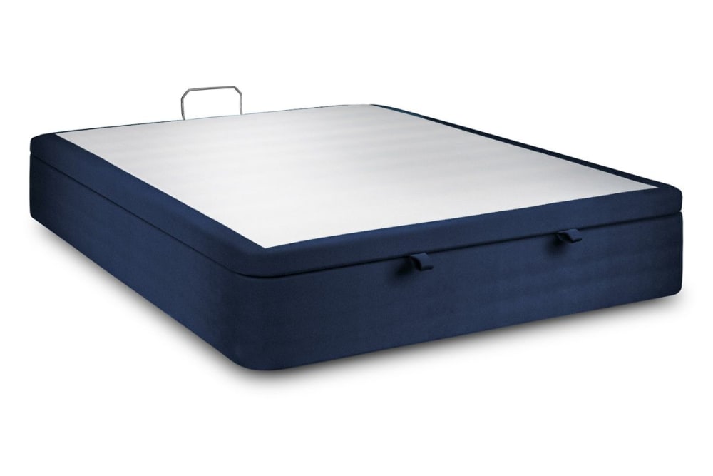 Sommier coffre velours