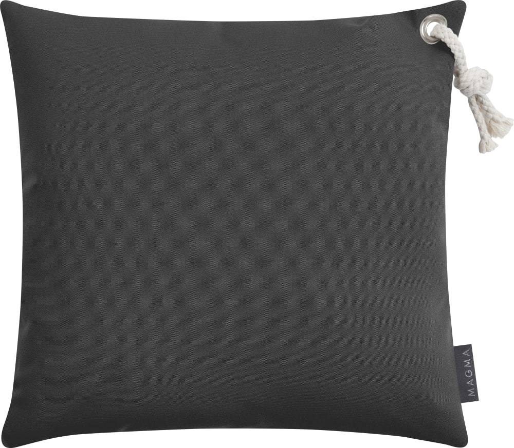 Housses de coussin avec cordelette anthracite- lot de 2- 40x40 - Maisons du Monde
