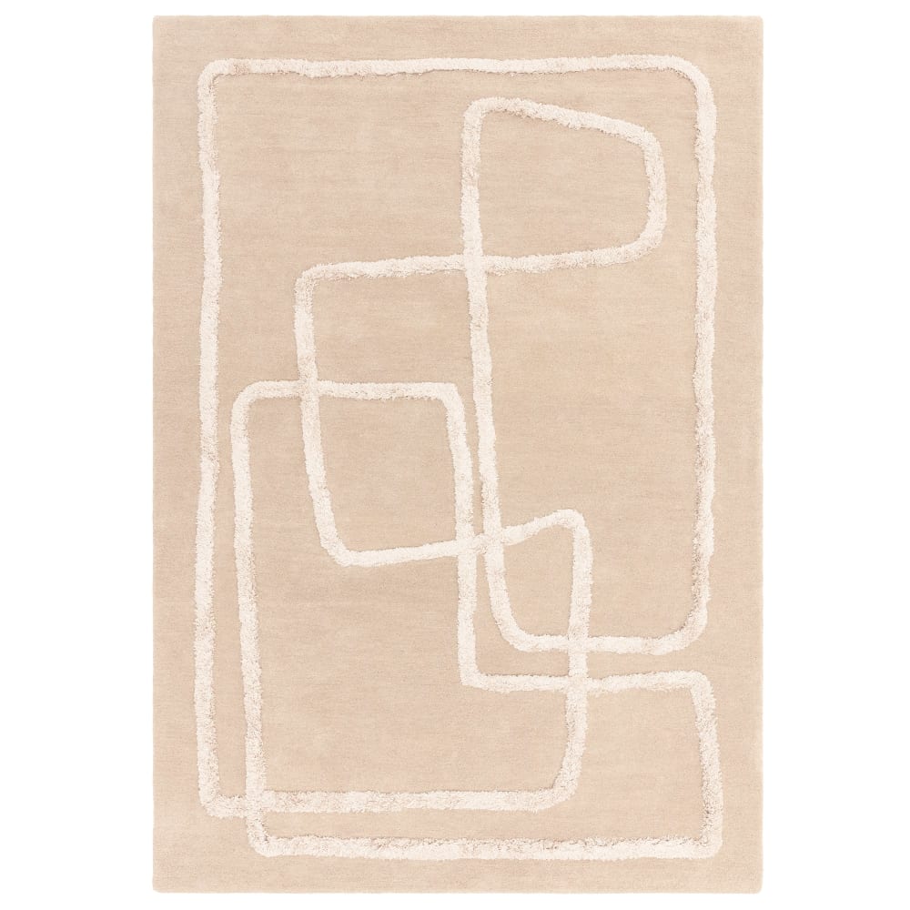 Tapis de salon moderne - laine
