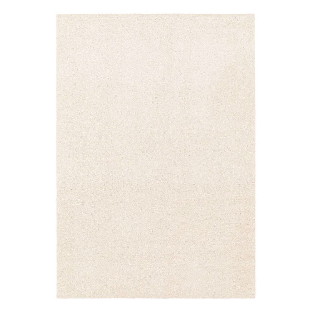 Tapis intérieur velours frisé crème, 120 x 170cm — vue 3