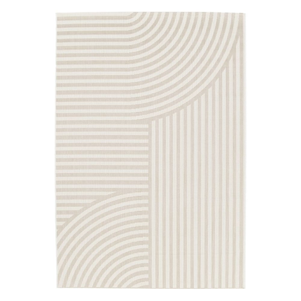 Tapis intérieur/extérieur arches beige 120x170cm