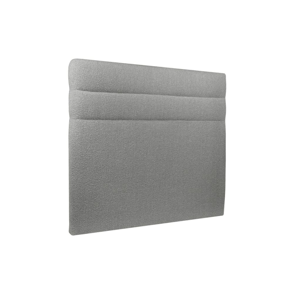 Sommeil de Plomb Kopfteil mit Stoffbezug – Grauer Bouclé-Stoff 150 cm style classic chic Grau Holz