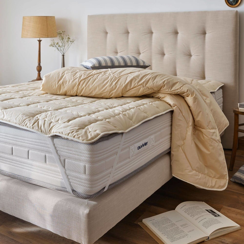 Surmatelas en laine anti-acariens - Maisons du Monde