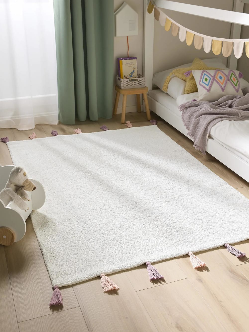 Waschbarer Kinderteppich rosa 80x120 - Maisons Du Monde