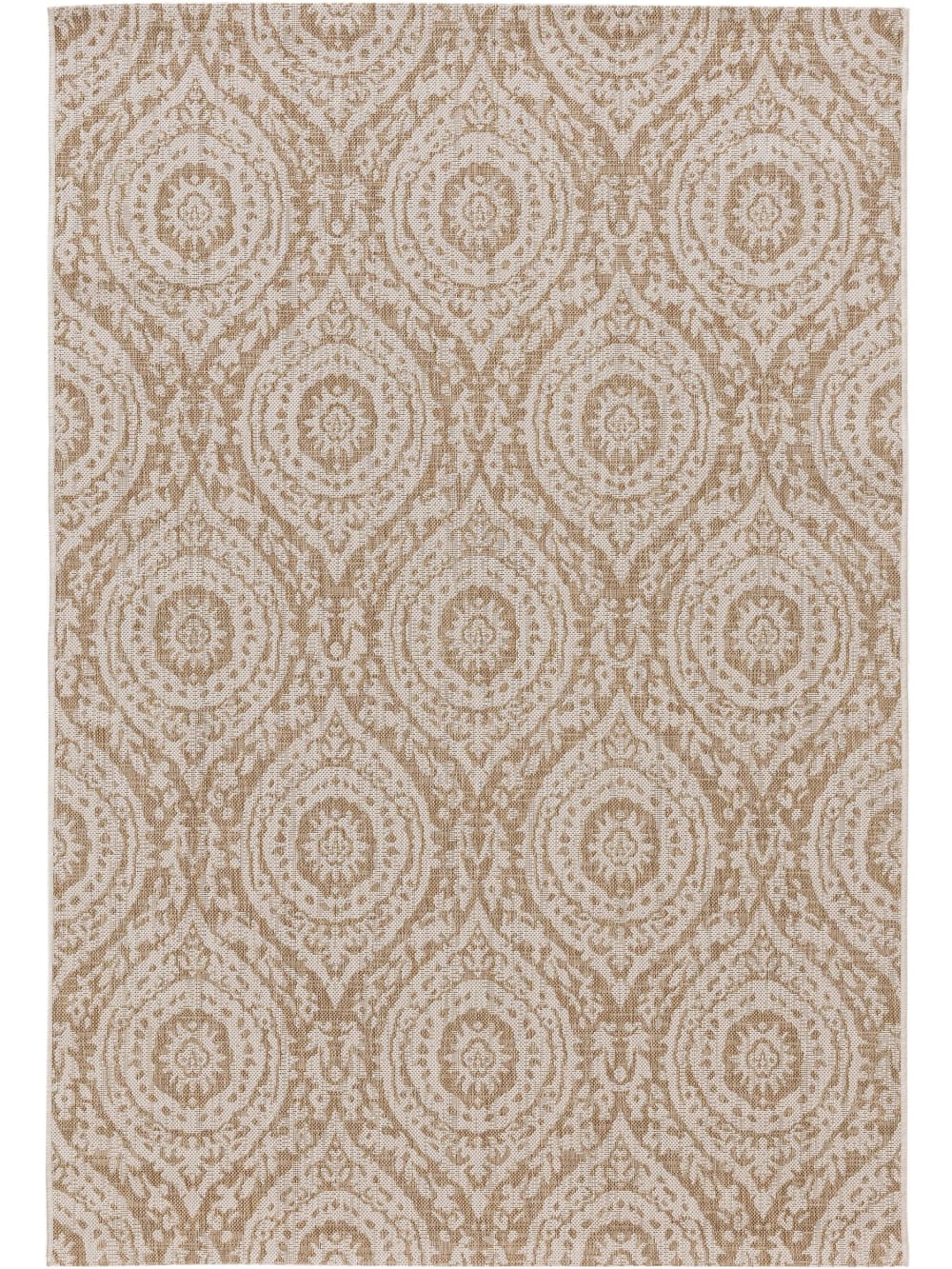 Benuta Tapis d'extérieur & intérieur crème/beige 300x400 style inspirations d'ailleurs - Pvc - Poly Chlorure De Vinyle