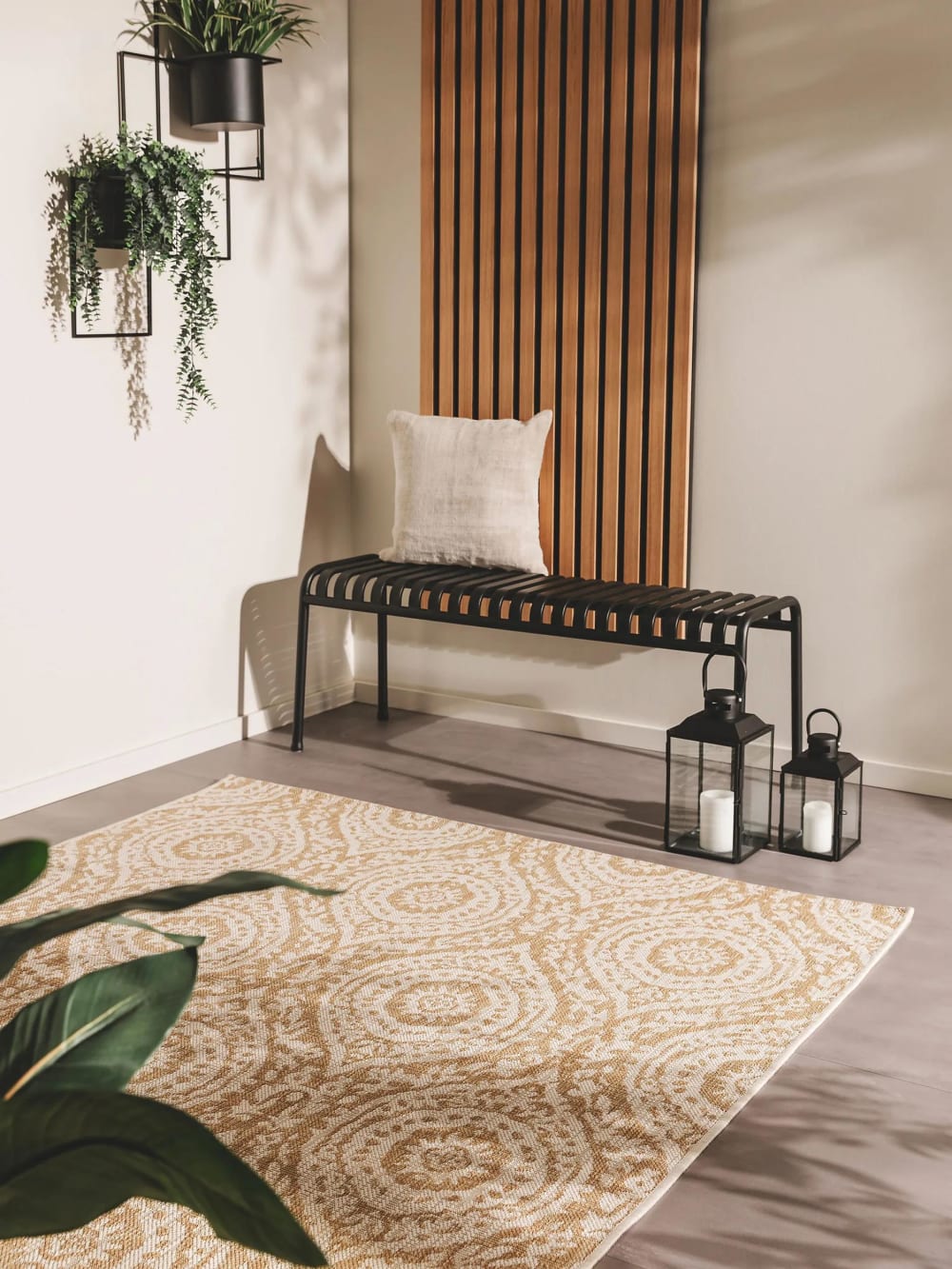Tapis d'extérieur & intérieur crème/beige 300x400 - Maisons du Monde