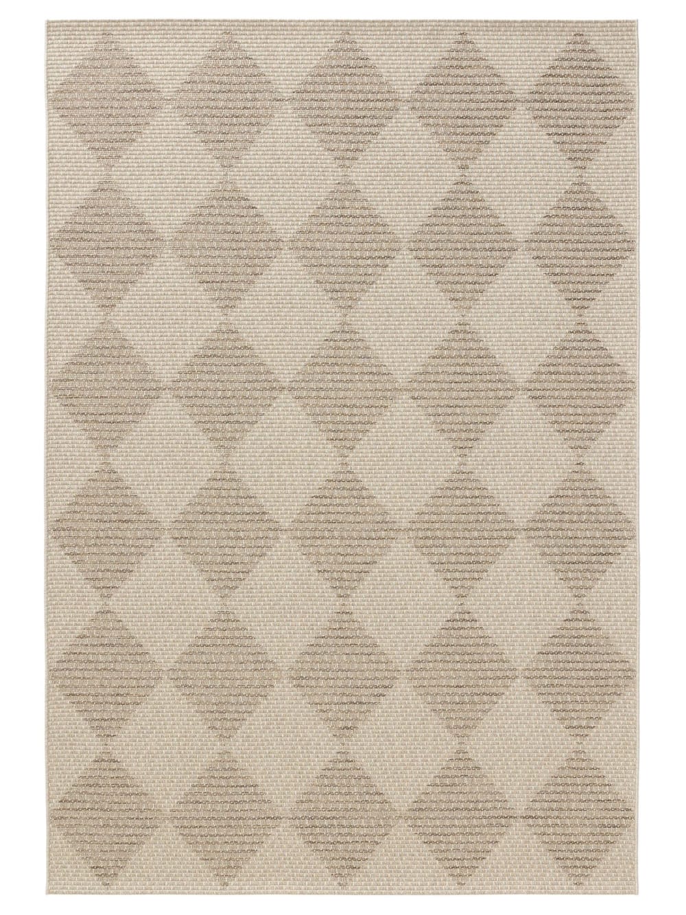 Tapis d'extérieur & intérieur beige 160x230