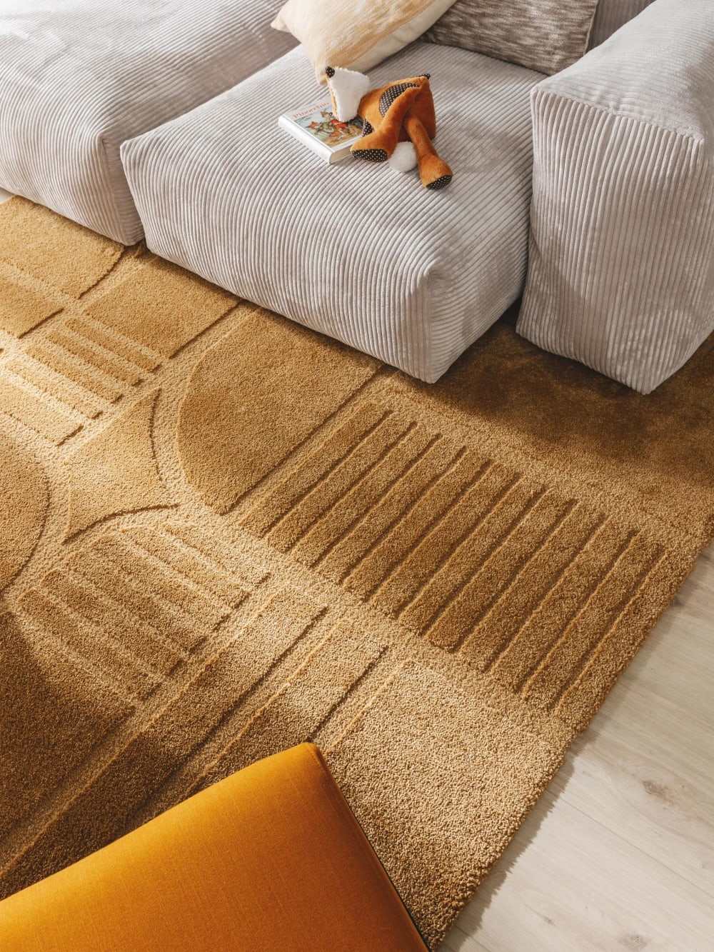 Tapis jaune 80x150 — vue 4