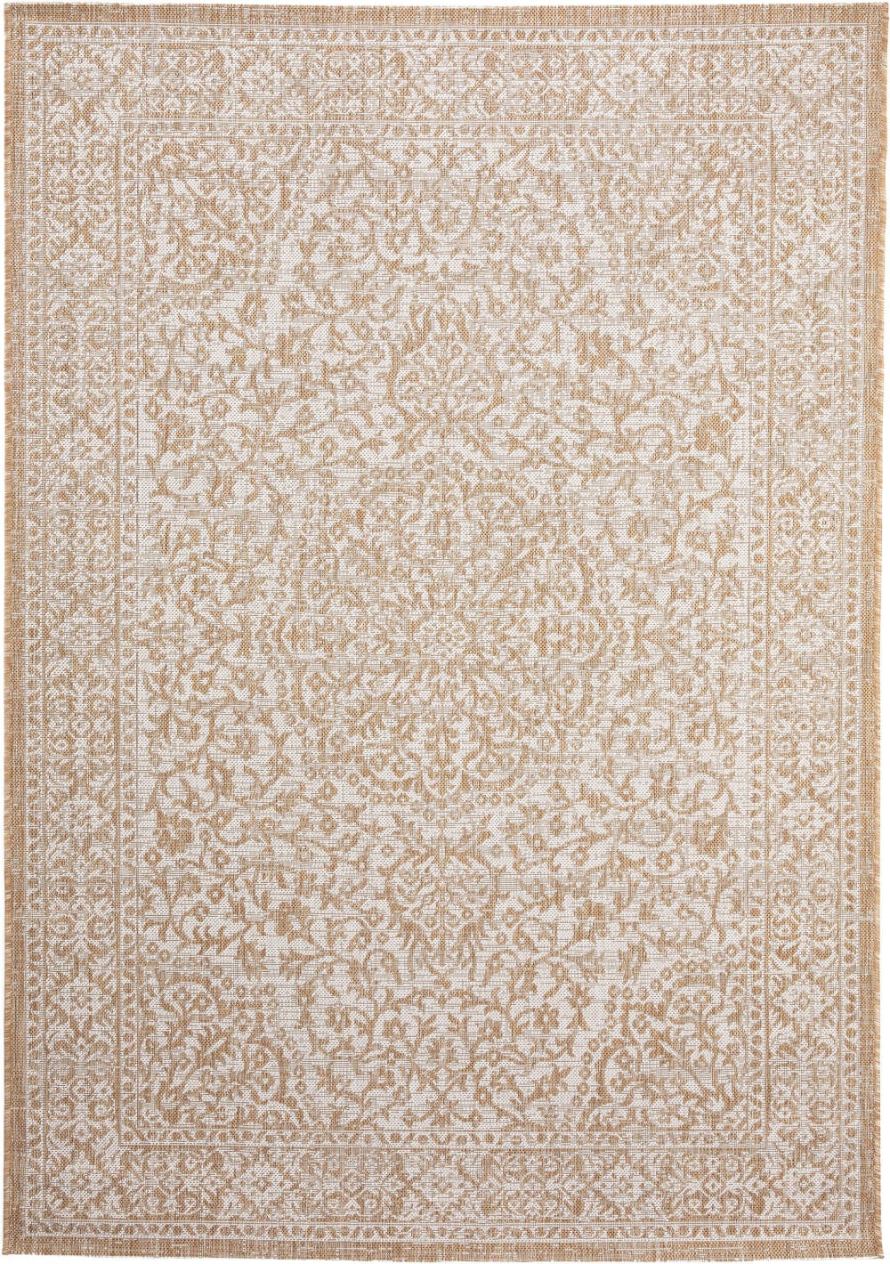 Tapis d'extérieur & intérieur crème/beige 200x290