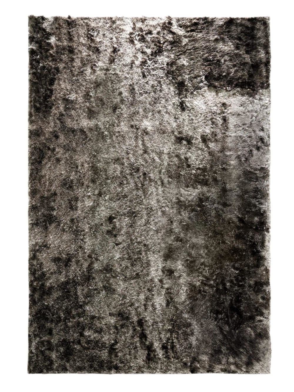 tapis à poils longs - gris 200x290