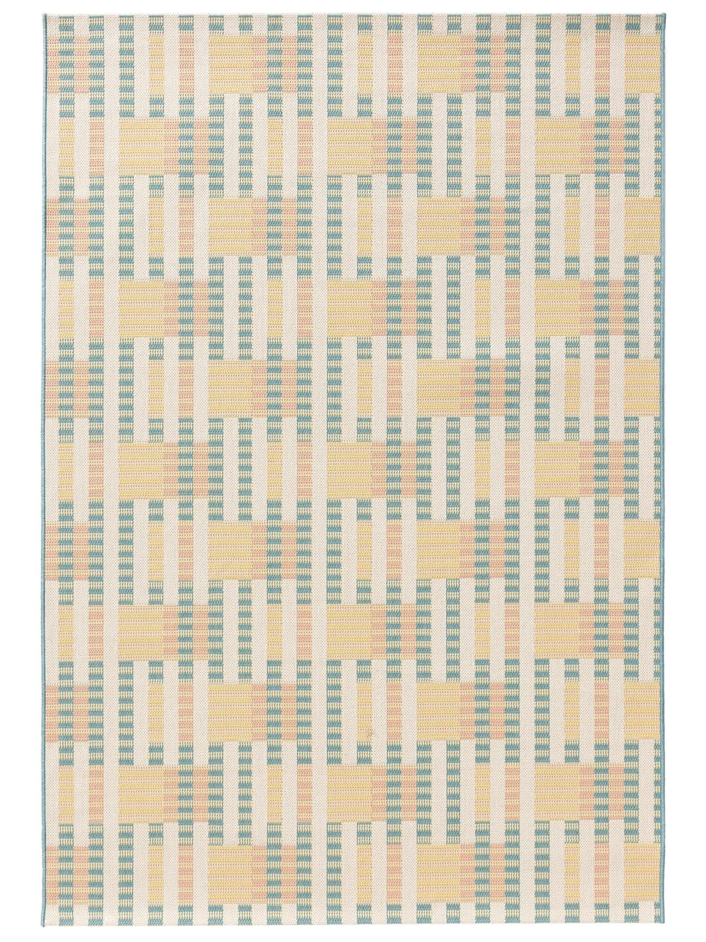 Tapis d'extérieur & intérieur multicouleur 120x170