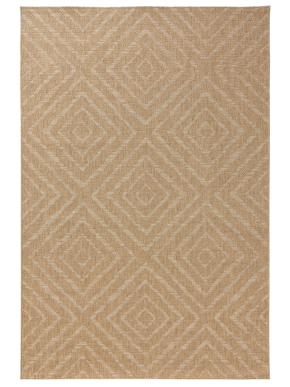 Tapis d'extérieur & intérieur marron clair 160x230