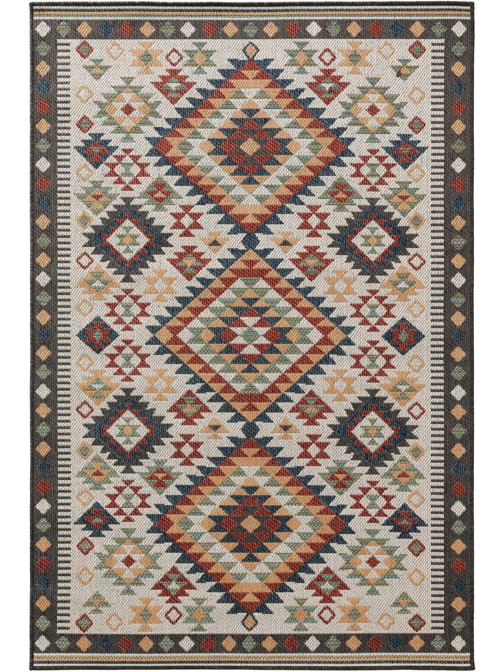 Tapis d'extérieur & intérieur multicouleur 160x230
