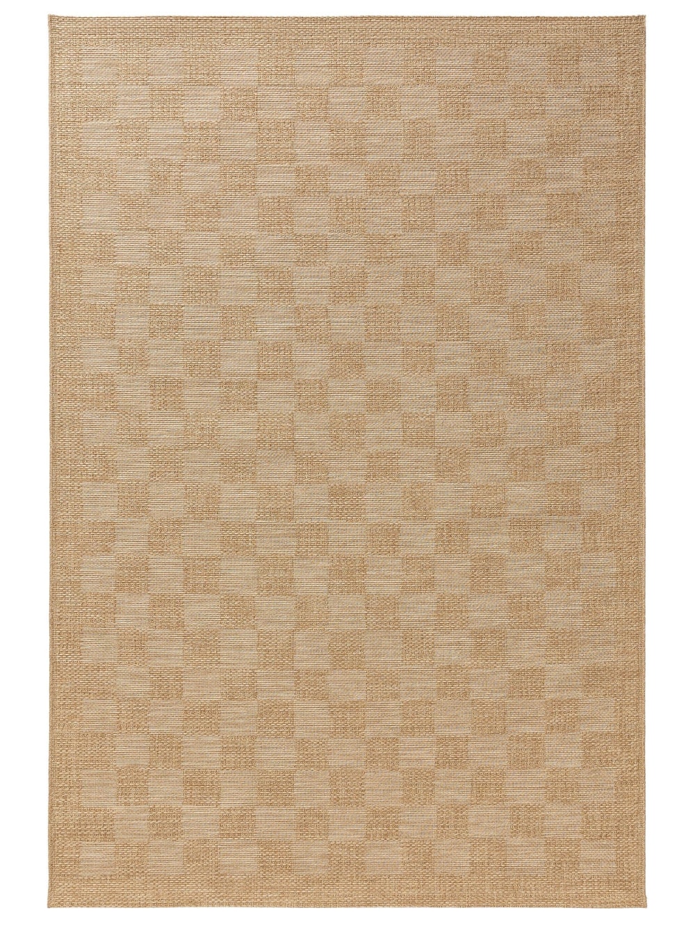 Tapis d'extérieur & intérieur marron clair 200x290