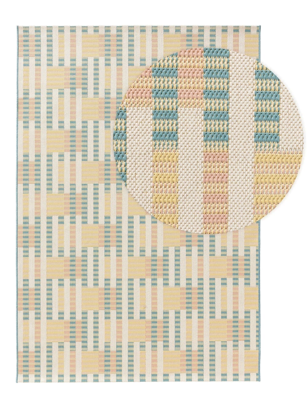 Tapis d'extérieur & intérieur multicouleur 200x290