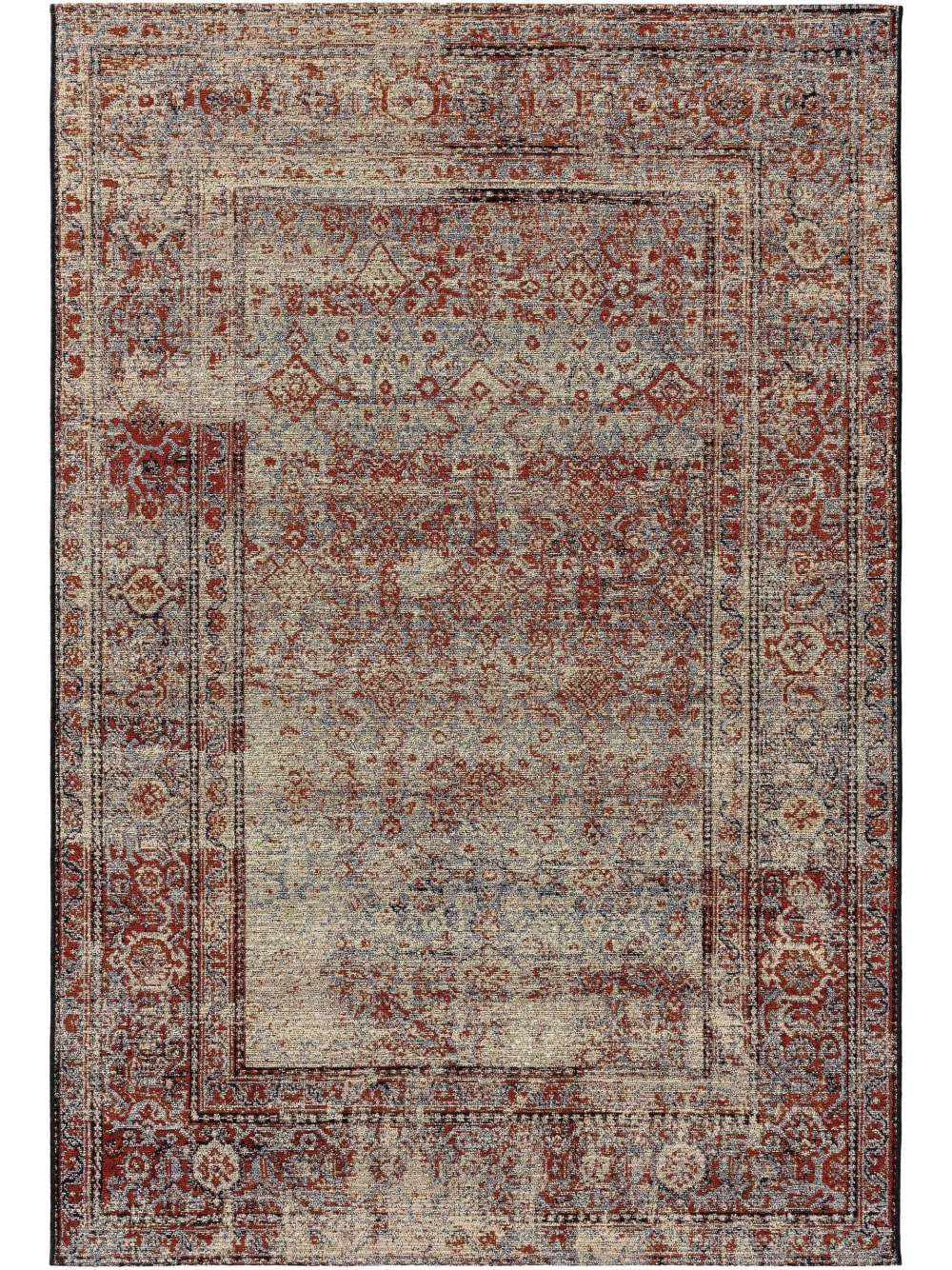 Tapis d'extérieur & intérieur multicouleur 80x165