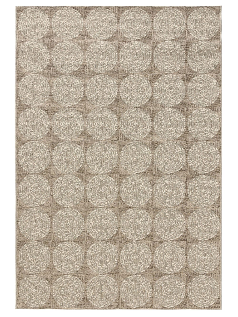 Tapis d'extérieur & intérieur beige 200x290