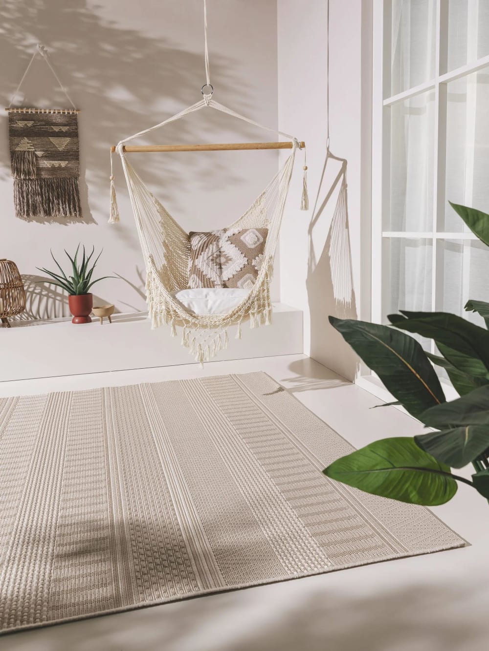 Tapis d'extérieur & intérieur beige 120x170 - Maisons du Monde