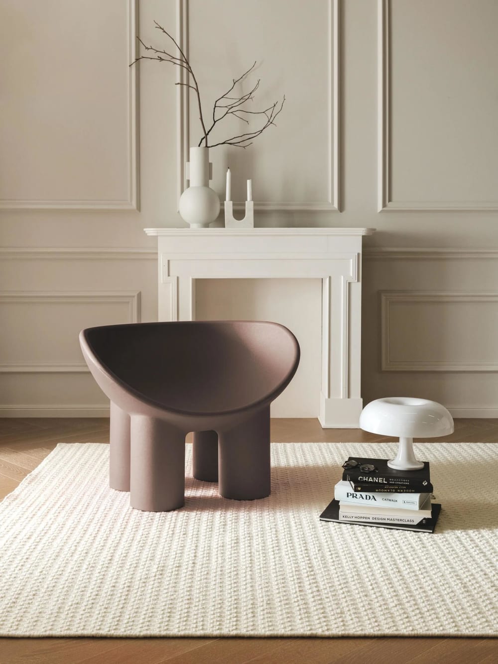 Wollteppich cream 200x300 - Maisons Du Monde