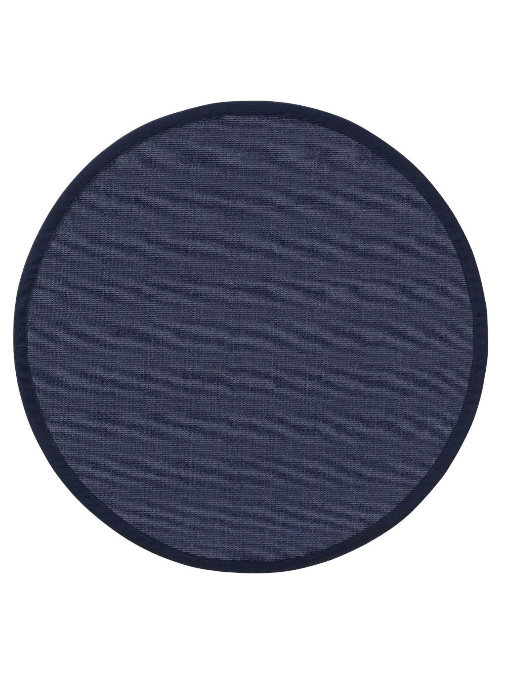 Benuta Sisalteppich blau D 250 rund style landhaus - Jute