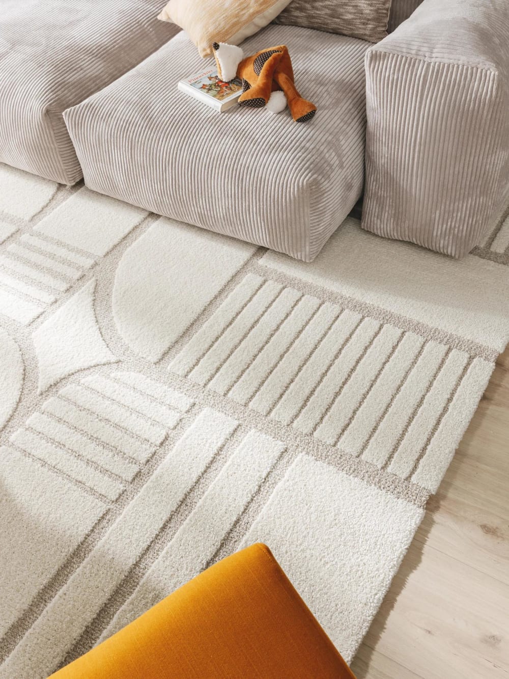 Tapis crème 160x230 — vue 4
