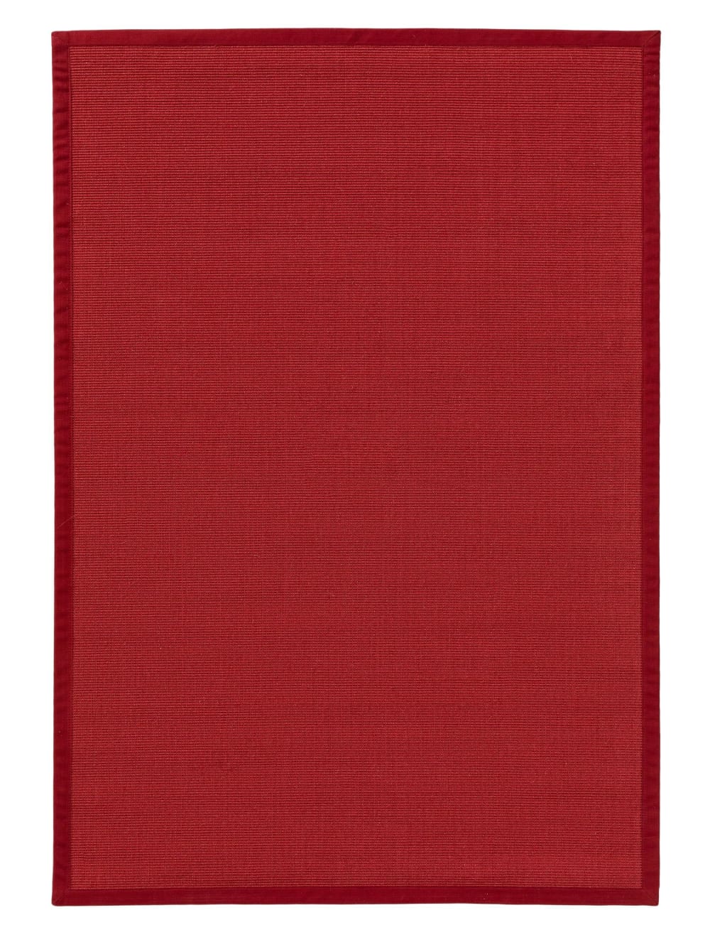 Benuta Sisalteppich rot 120x180 style landhaus - Jute