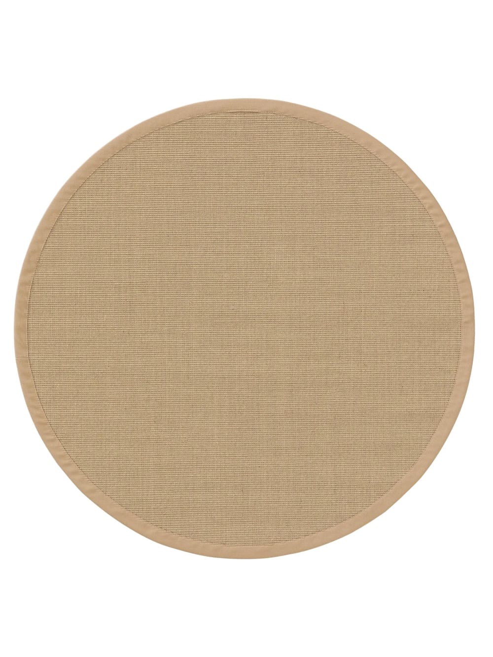 Benuta Sisalteppich cream D 250 rund style landhaus Beige Jute