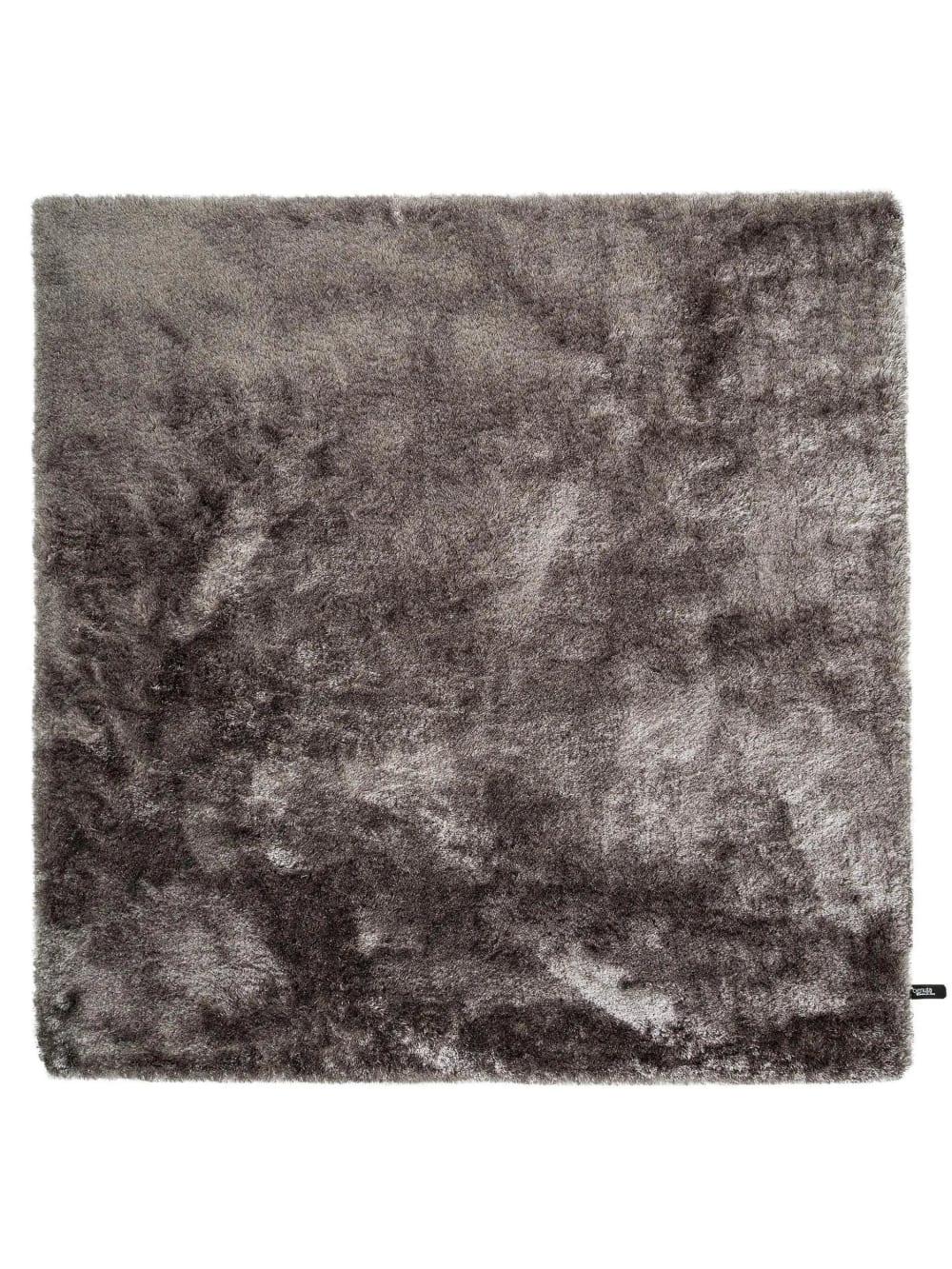 Tapis à poils longs gris 150x150