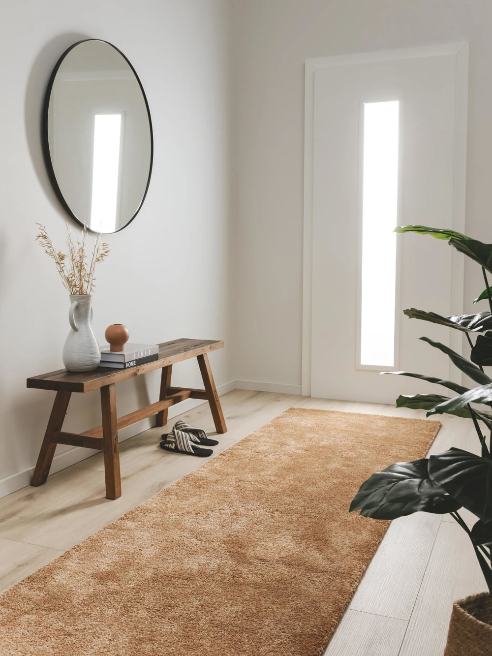 Tapis marron 80x200 — vue 3