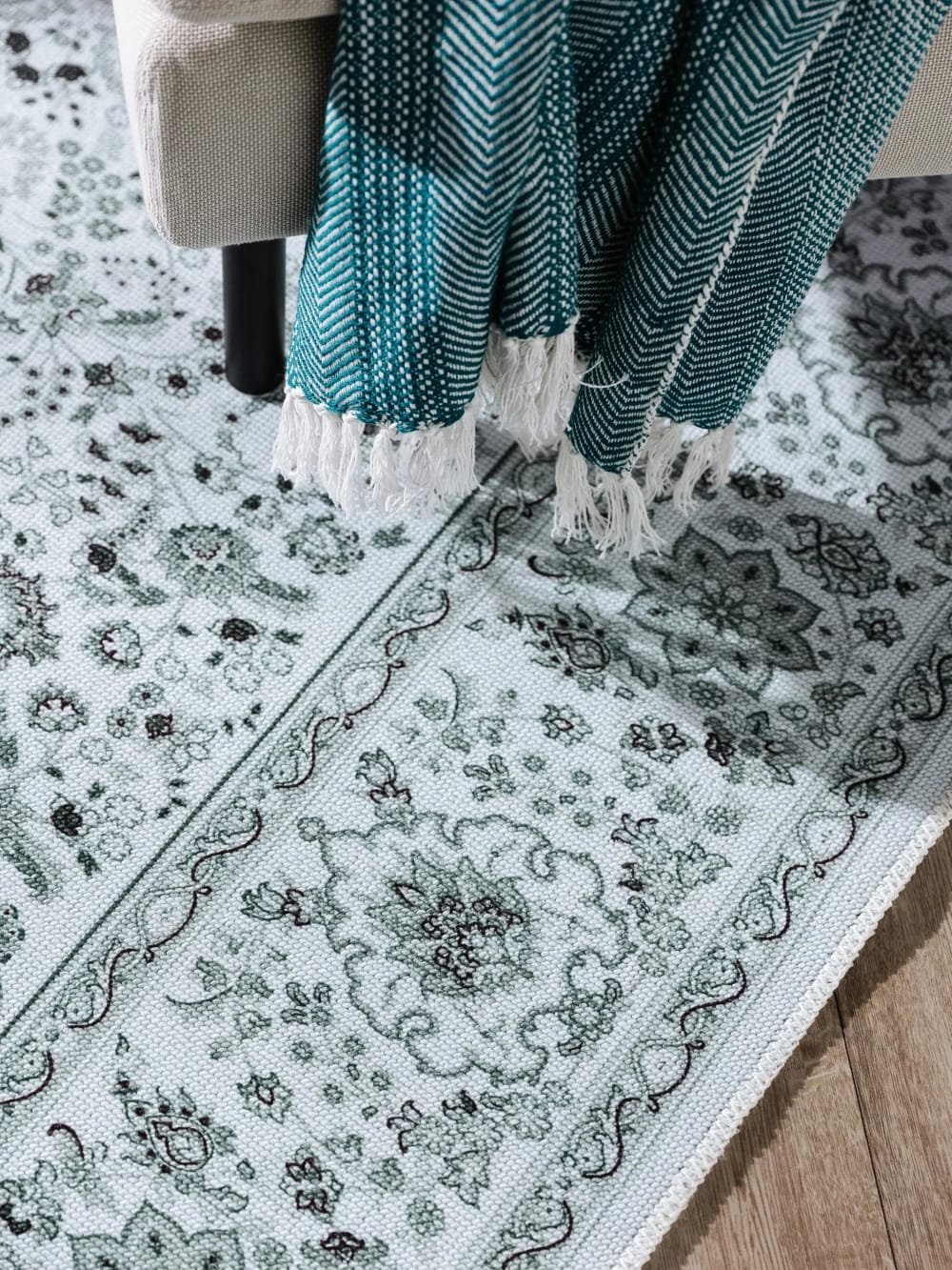 Tapis menthe 160x230 — vue 4