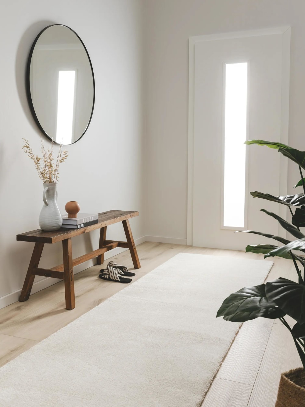 Tapis crème 80x200 — vue 3