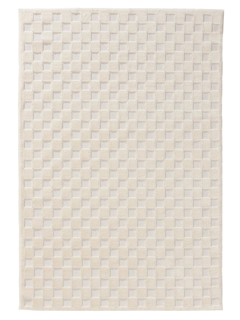 Benuta Teppich cream 80x150 style modern Beige Pvc - Polyvinlychlorid