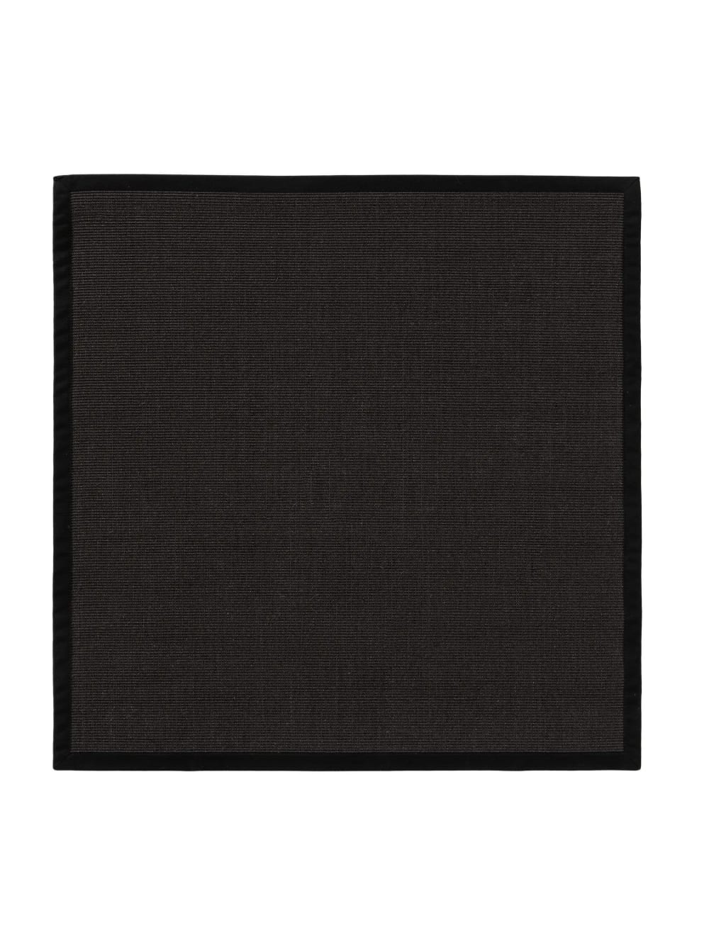 Benuta Sisalteppich schwarz 200x200 style landhaus - Jute