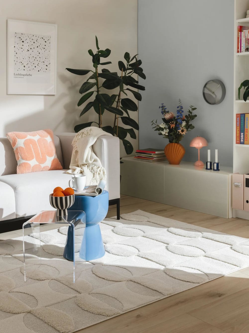 Tapis crème 80x150 — vue 3