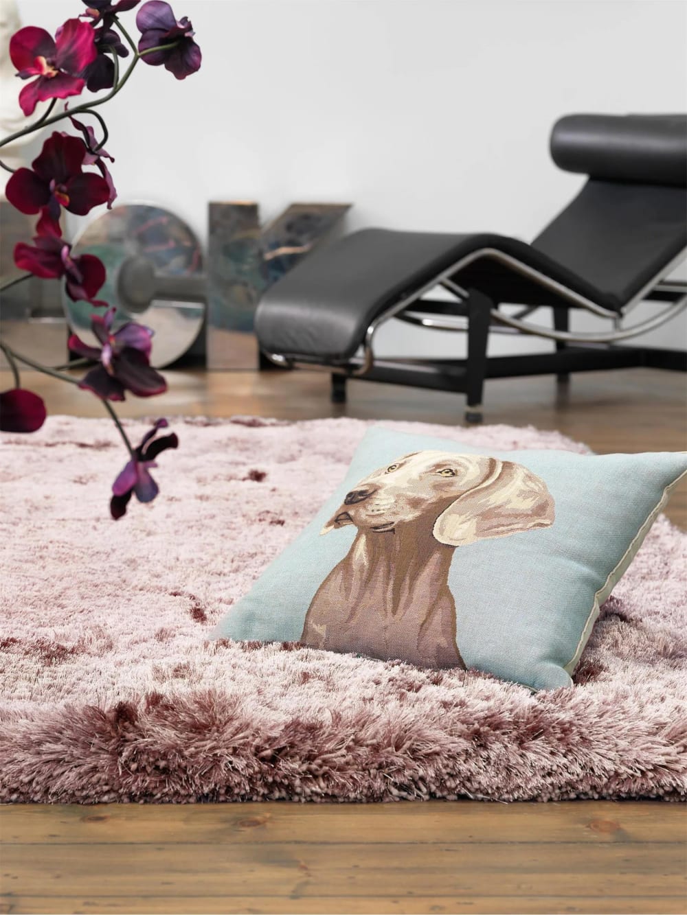 Tapis mauve 120x170 - Maisons du Monde