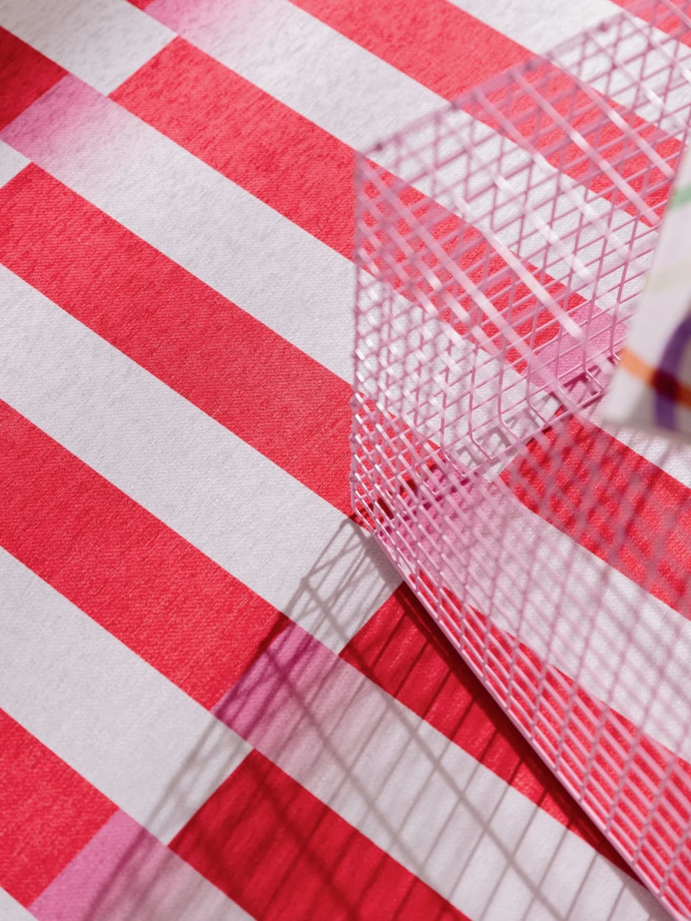 Tapis tissé à plat rouge 160x230 — vue 4