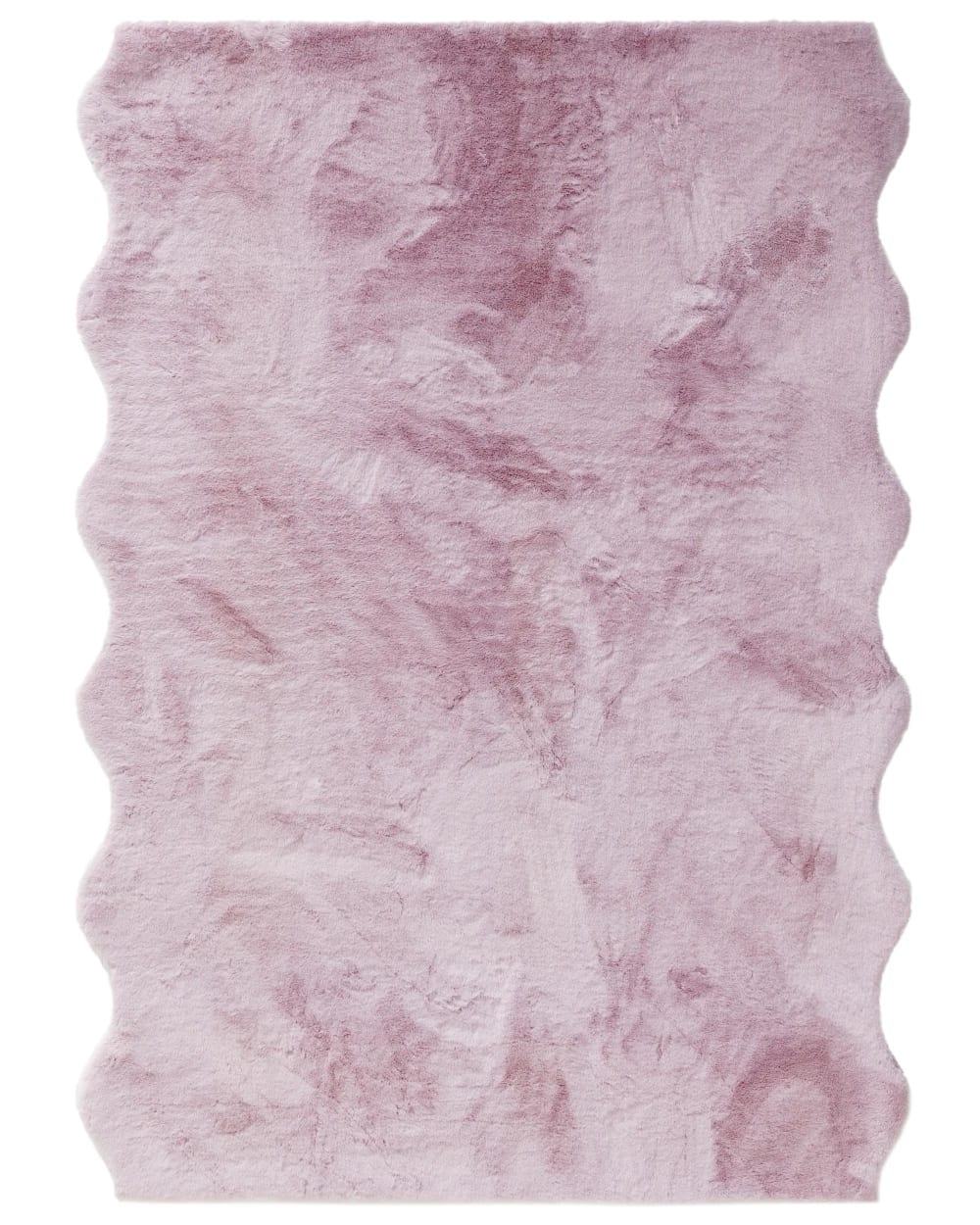 Benuta Hochflorteppich lila 200x300 style modern Violett Pvc - Polyvinlychlorid