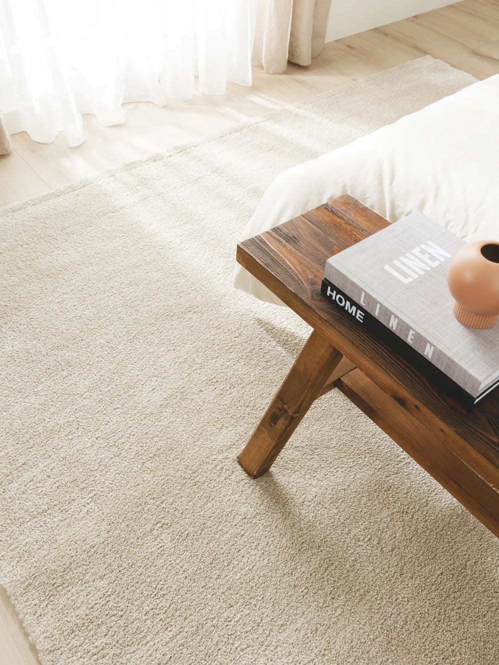 Tapis beige 120x170 — vue 4