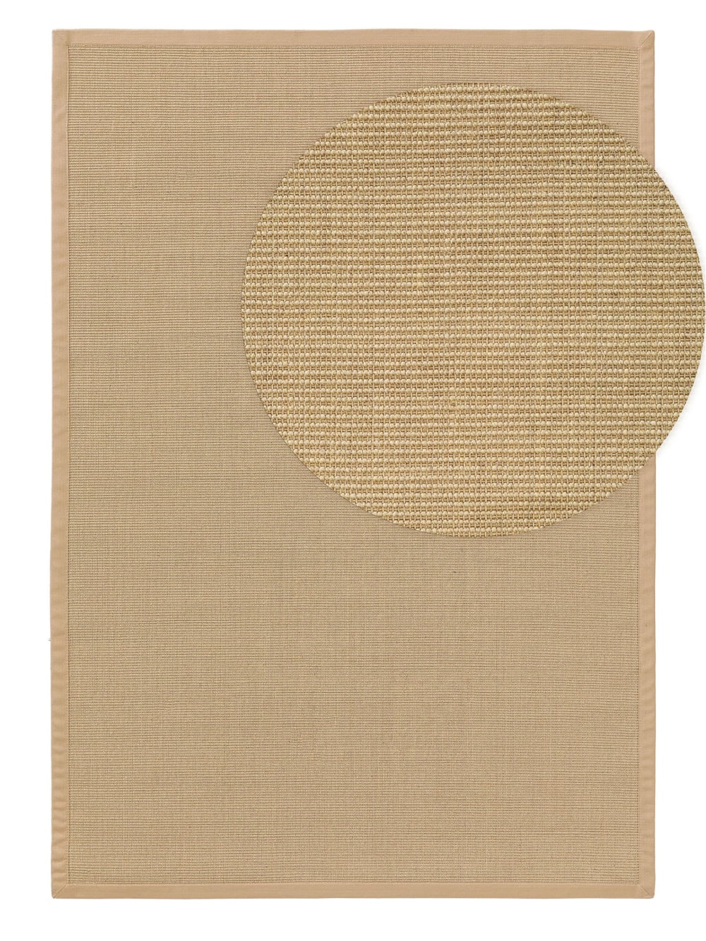 Tapis sisal crème 80x150