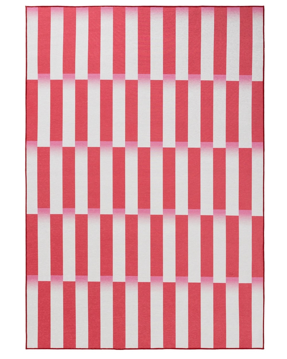 Benuta Flachgewebeteppich rot 120x170 style modern - Pvc - Polyvinlychlorid