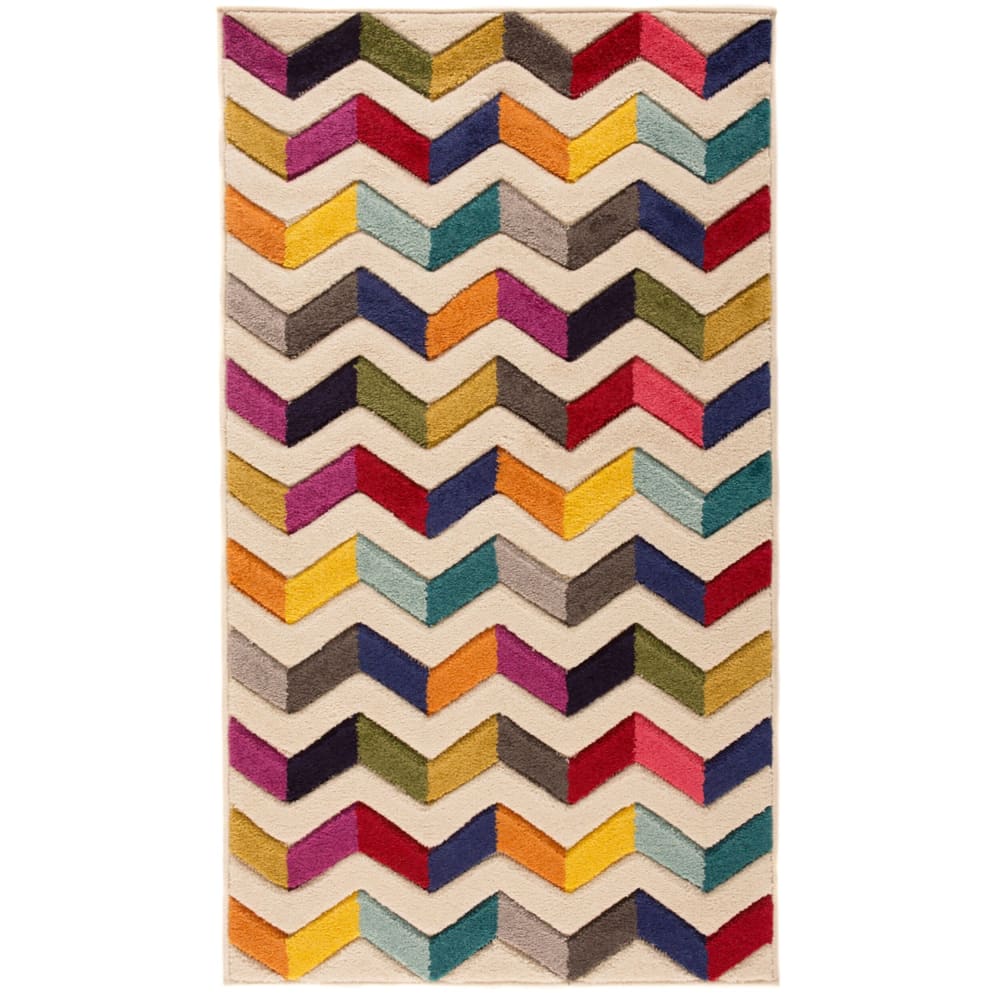 Flair Rugs Tapis design multicolore style contemporain - Pp - Polypropylène