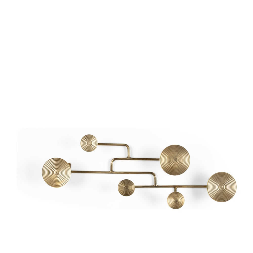 Porte-manteaux en aluminium cuivré