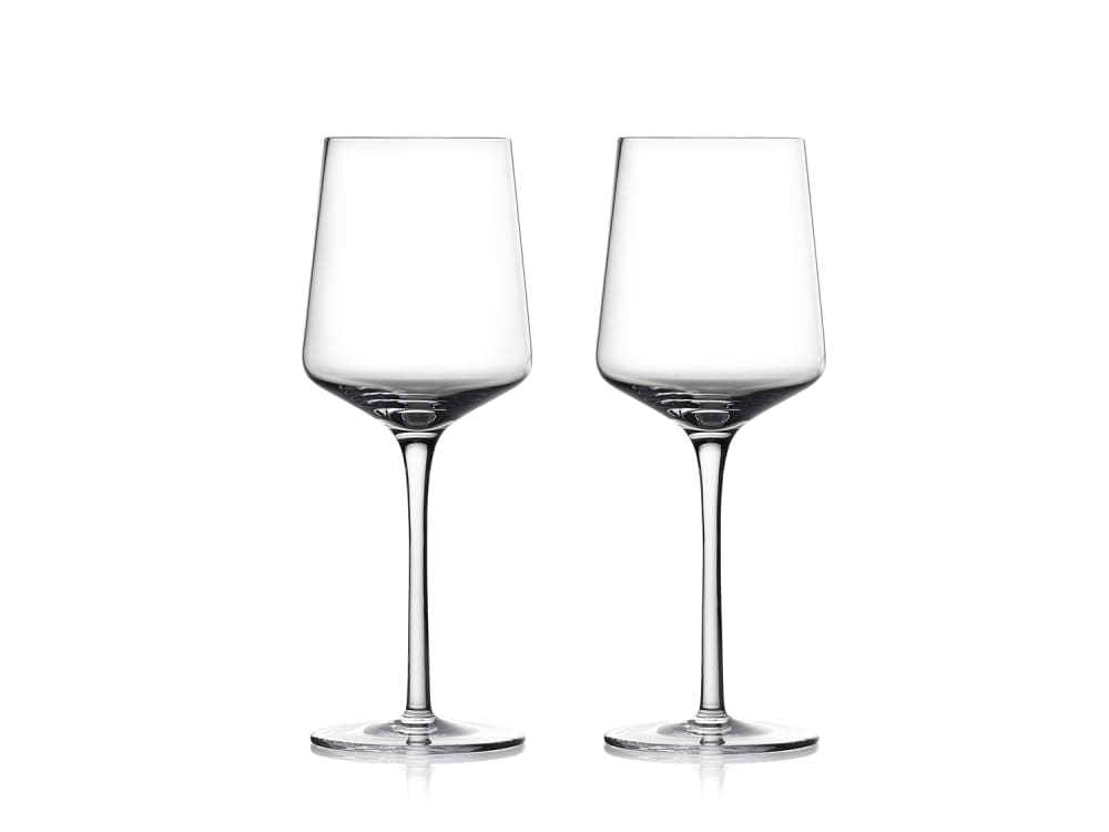 Verre à vin blanc en cristal transparent Verre à vin blanc en cristal transparent