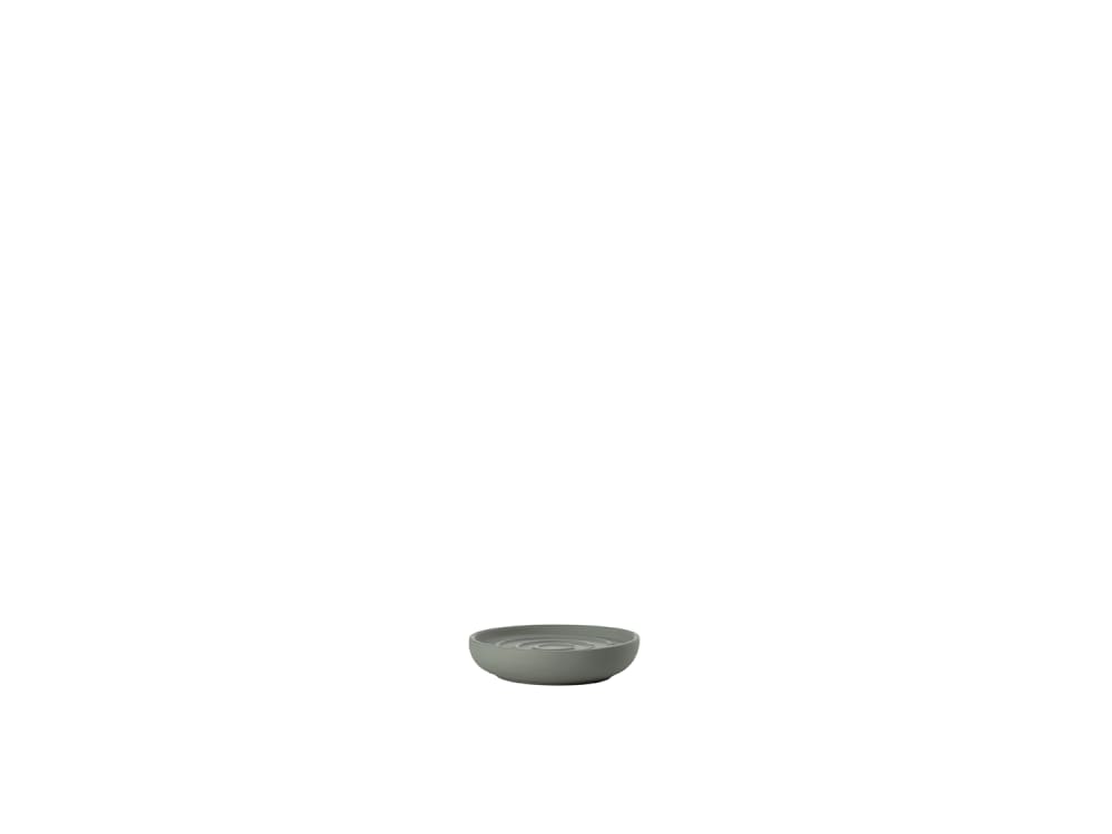 Zone Denmark Porte-savon en porcelaine vert olive