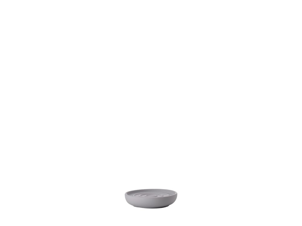 Zone Denmark Porte-savon en porcelaine gris style classique chic