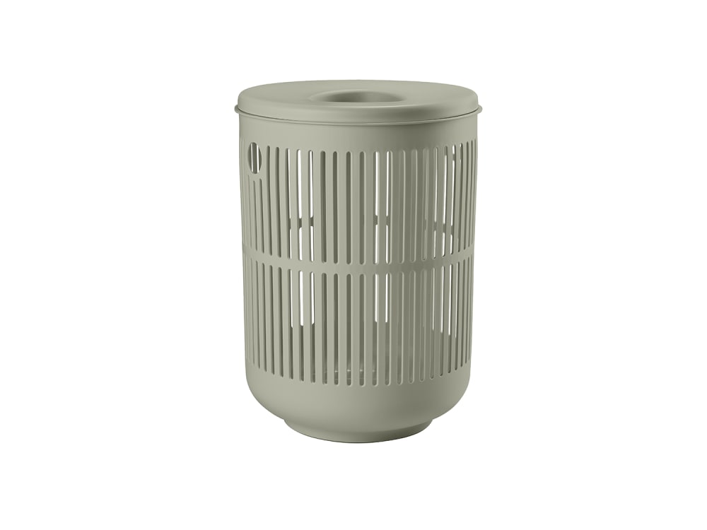 Panier à linge en polypropylène eucalyptus — vue 4