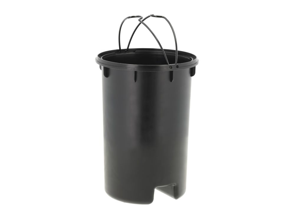 Poubelle à pédale en aluminium/abs noir - Maisons du Monde